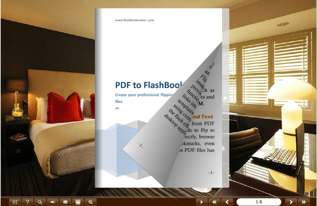 Classical Template about PDF to Flash Book