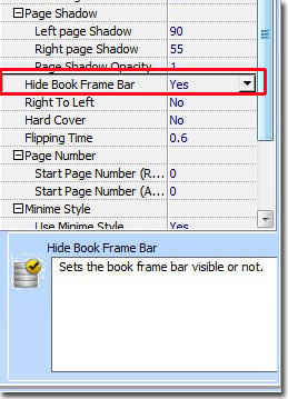 image for faq about hiding book frame bar