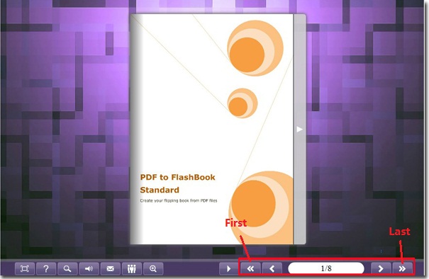 classical flash book template