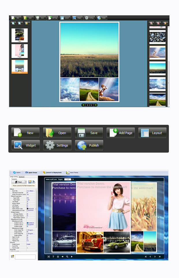 Windows 8 Photo to FlashBook full