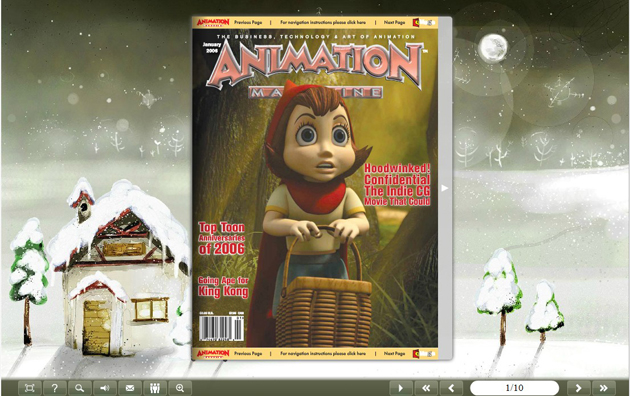 Windows 8 Standard FlashBook Templates for Fairy-Tale Style full
