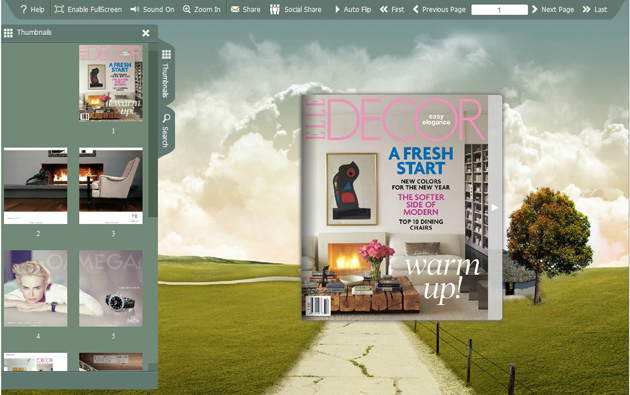 flash book template screenshot1